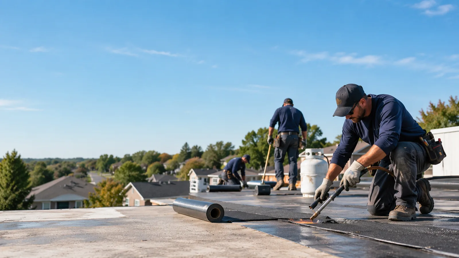 Flat Roof Leak Repair providers in Lawrence, MI